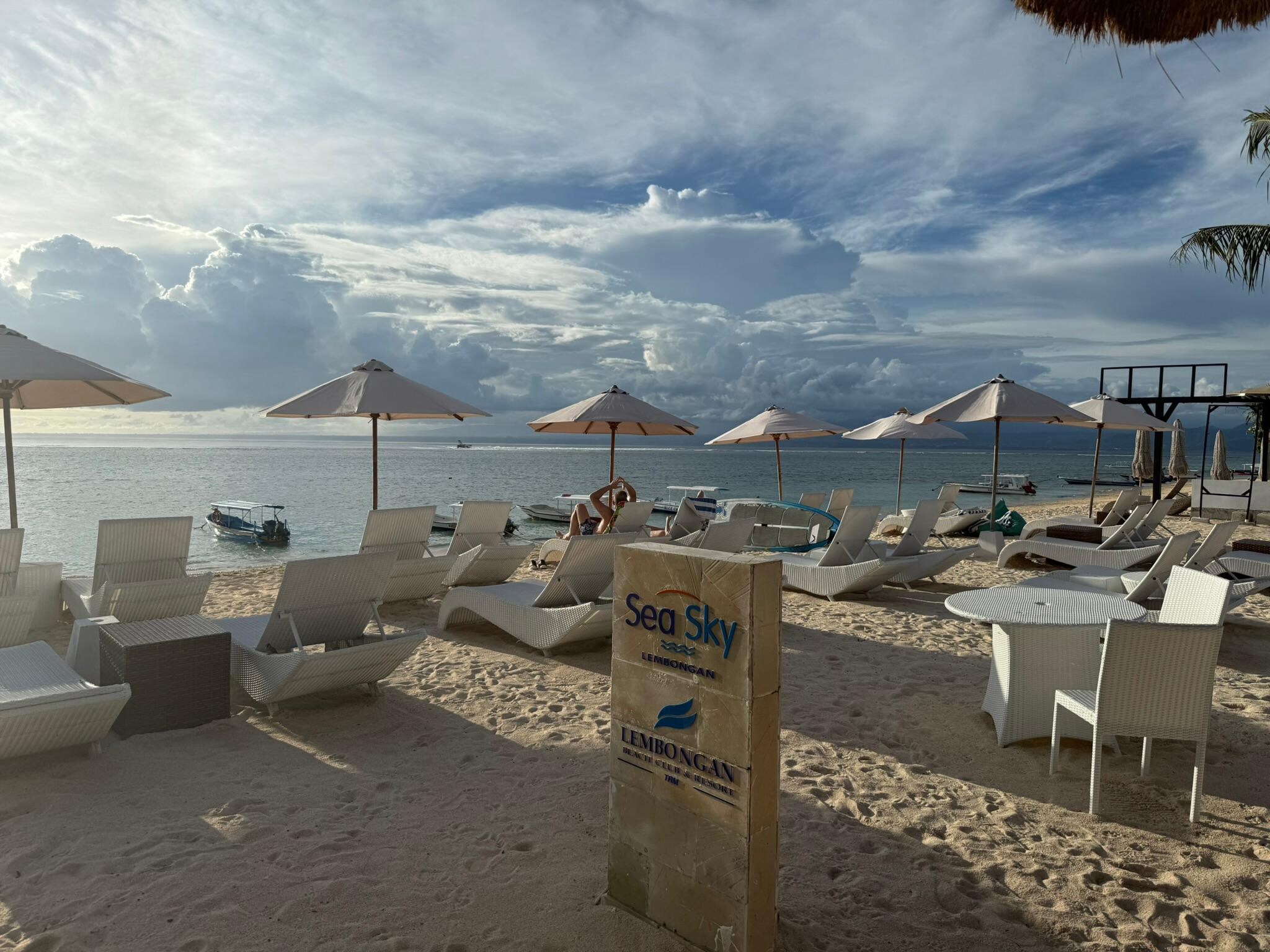 Nice beachfront close to our villa