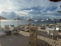 Nice beachfront close to our villa