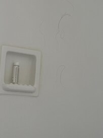 Hair in shower