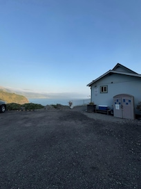 The front view of the property.