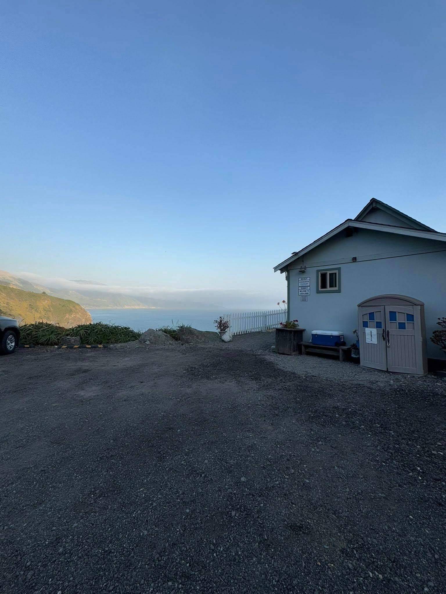 The front view of the property. 