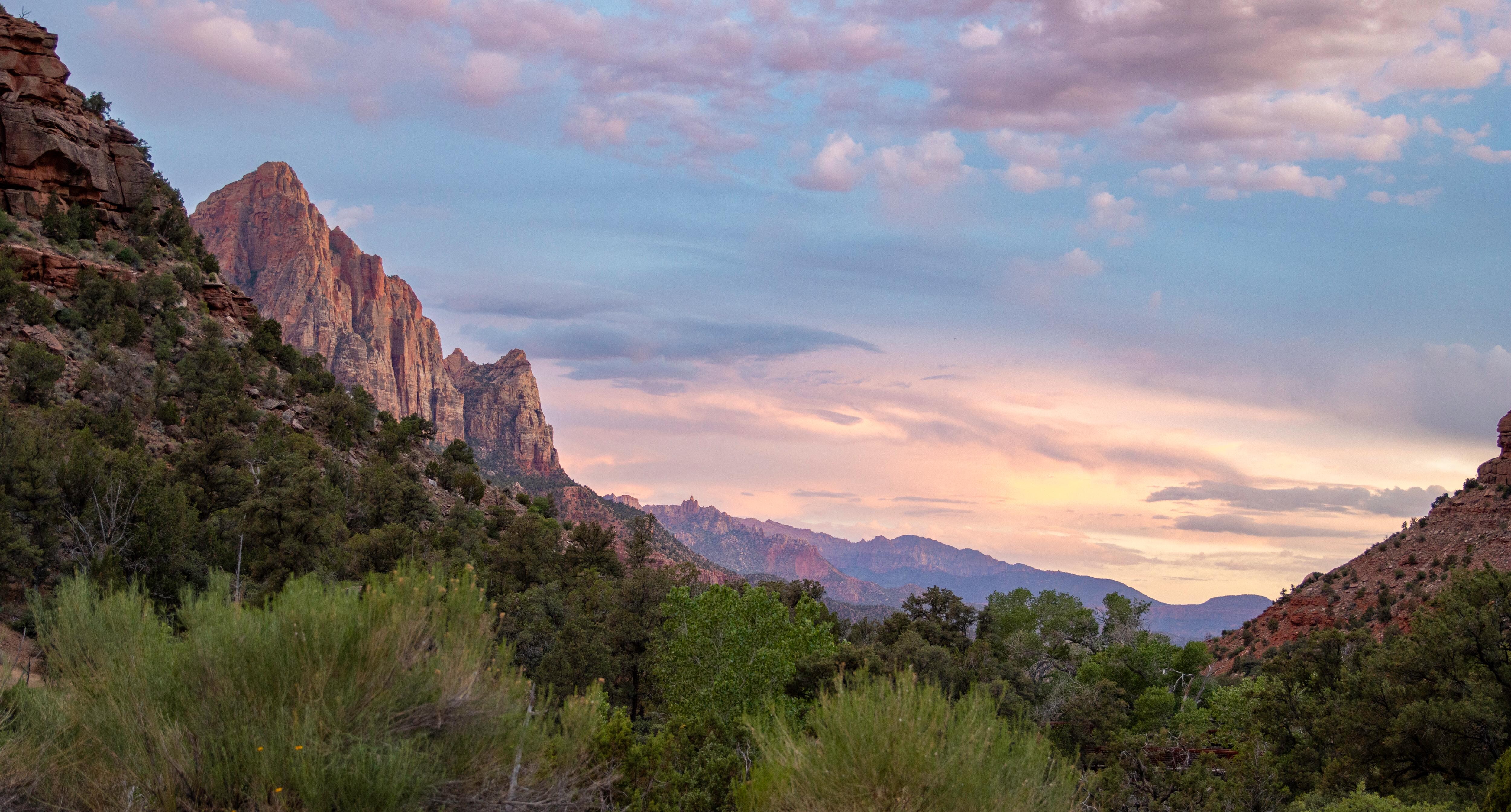 Zion National Park - Sunset