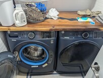 Laundry room was AMAZING. (Love the epoxy river countertop)