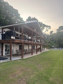 Deck and patio