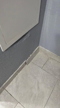 Tile just falling off