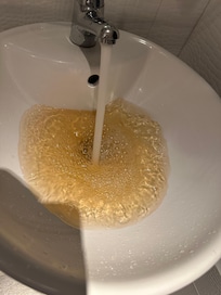 That’s already turn on the tap for 5 minutes.