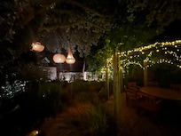 The resident’s garden (only photo I took)