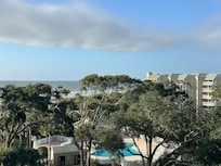 Ocean view from balcony