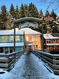 Stayed in the pink Star building.