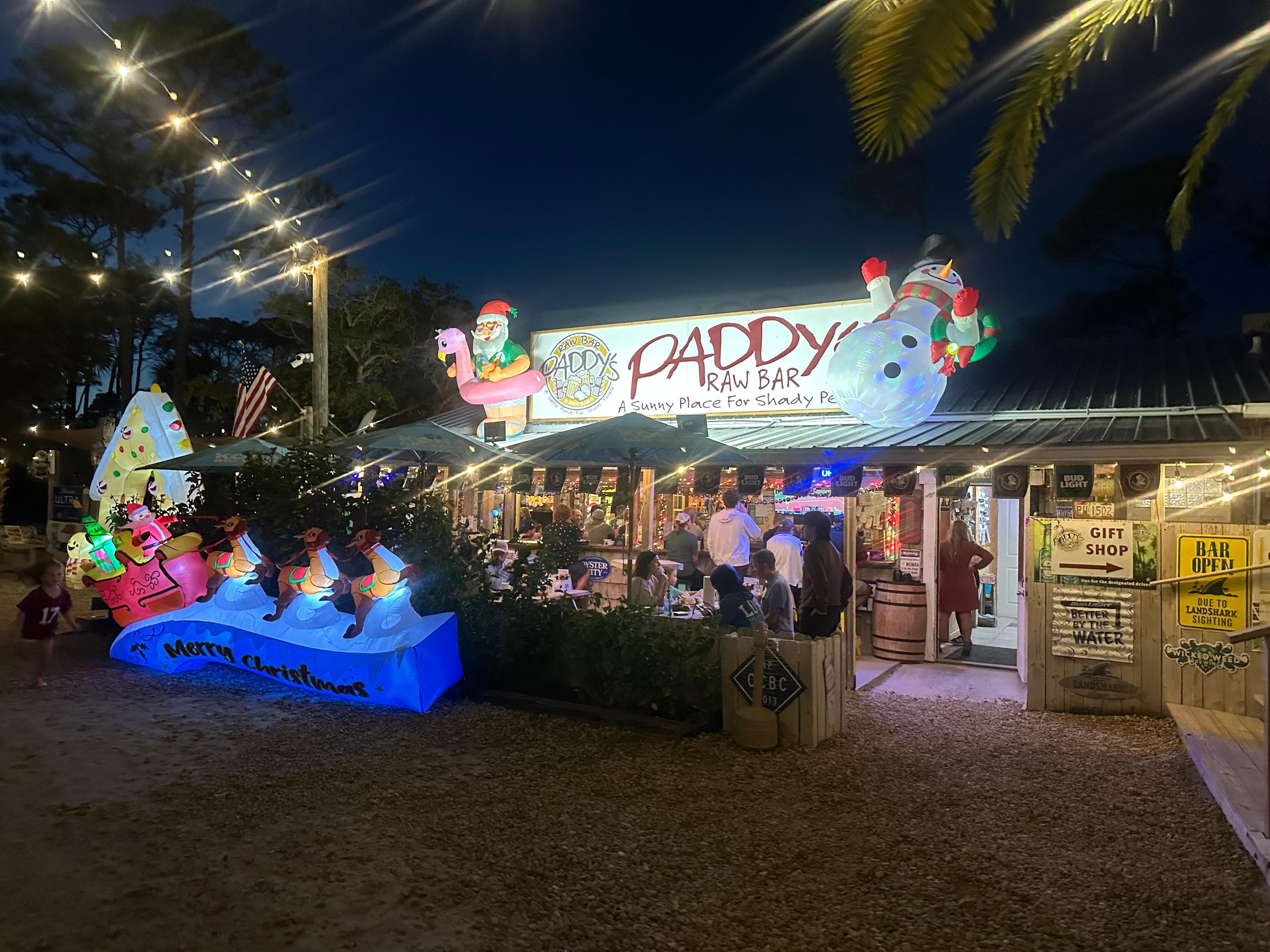 Our favorite place to eat is Paddy’s. 