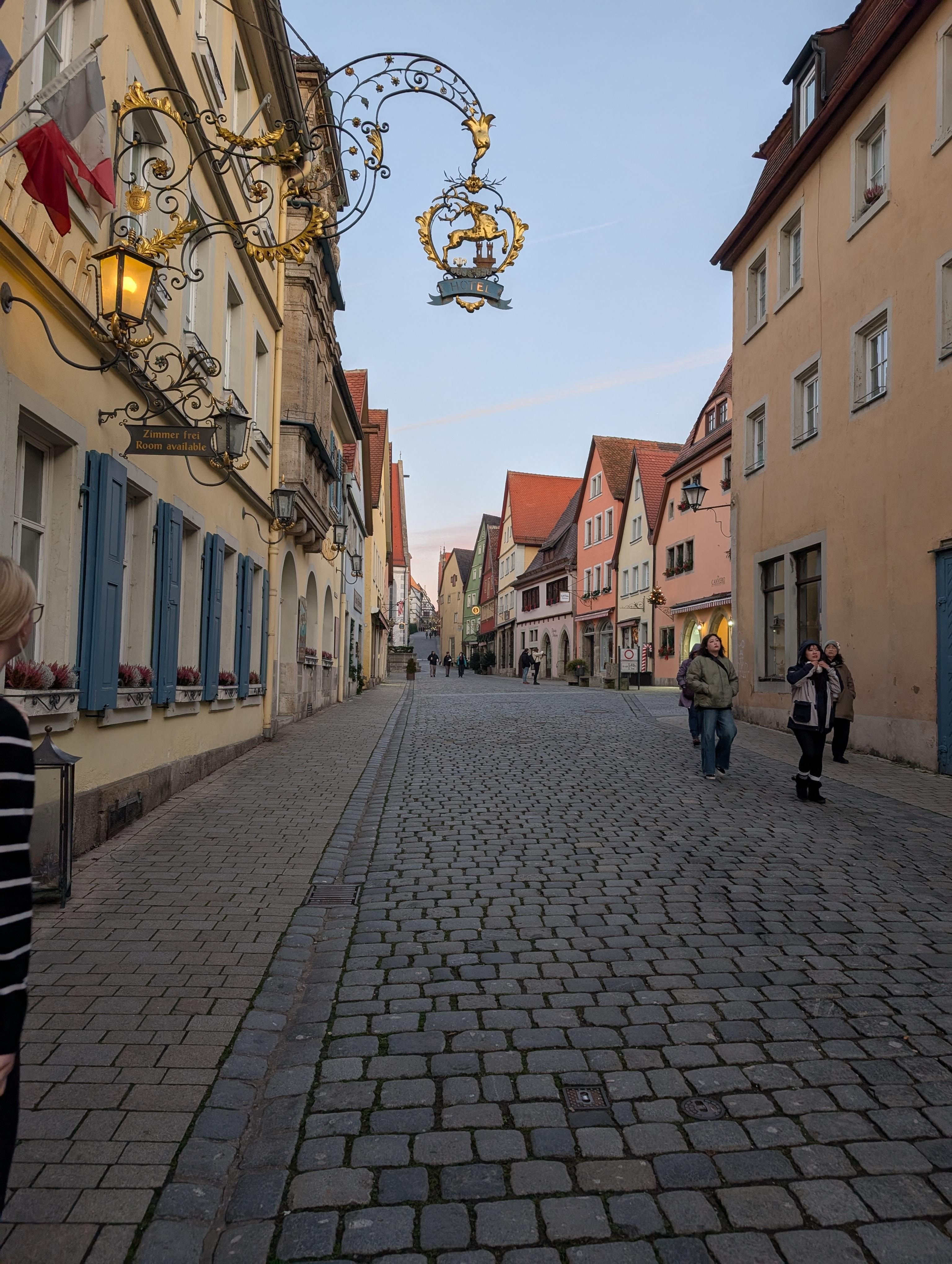 View north from entrance