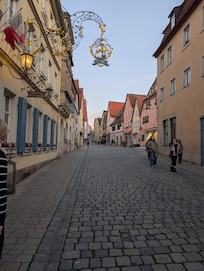 View north from entrance