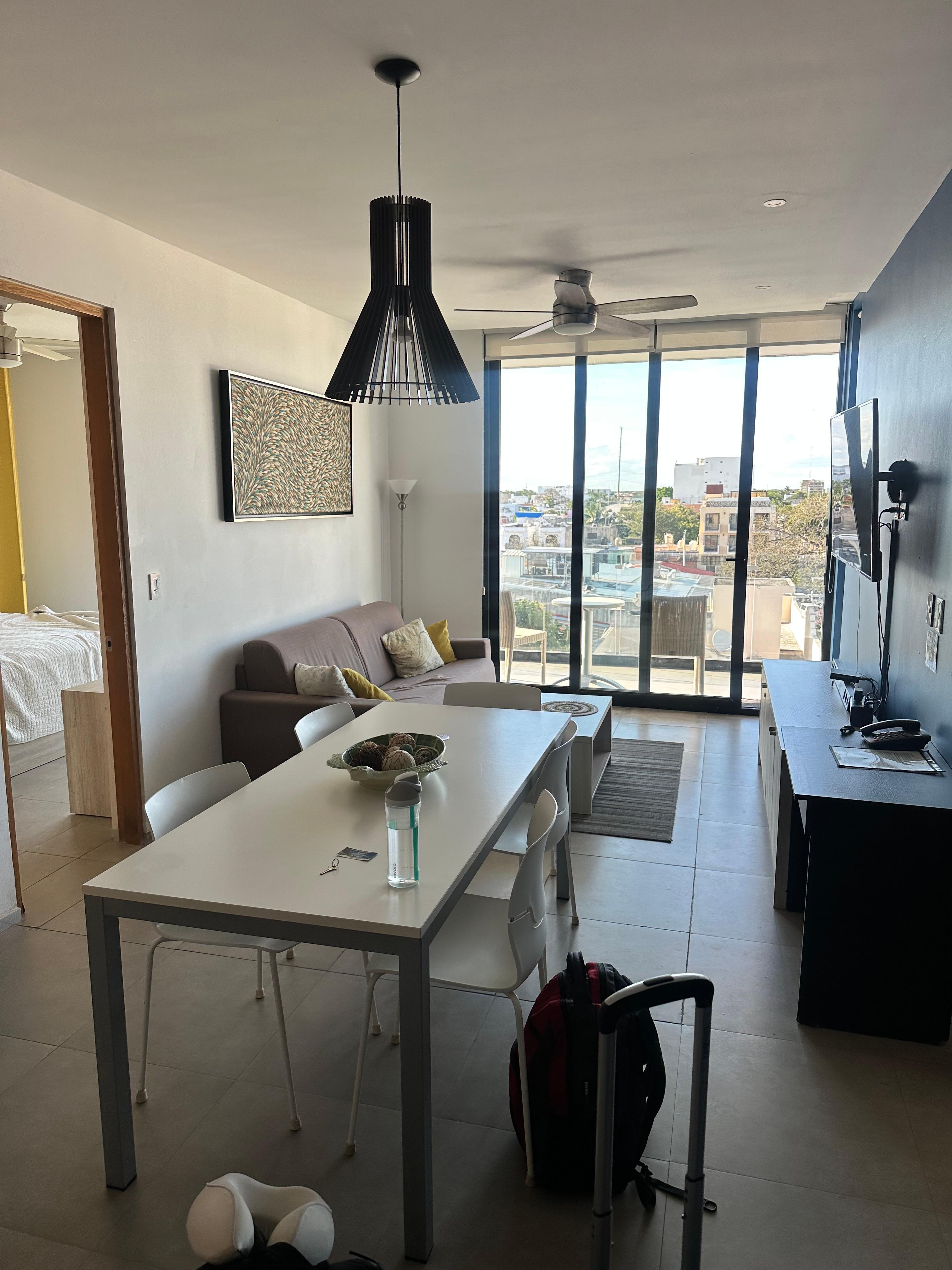 Kitchen and dining room