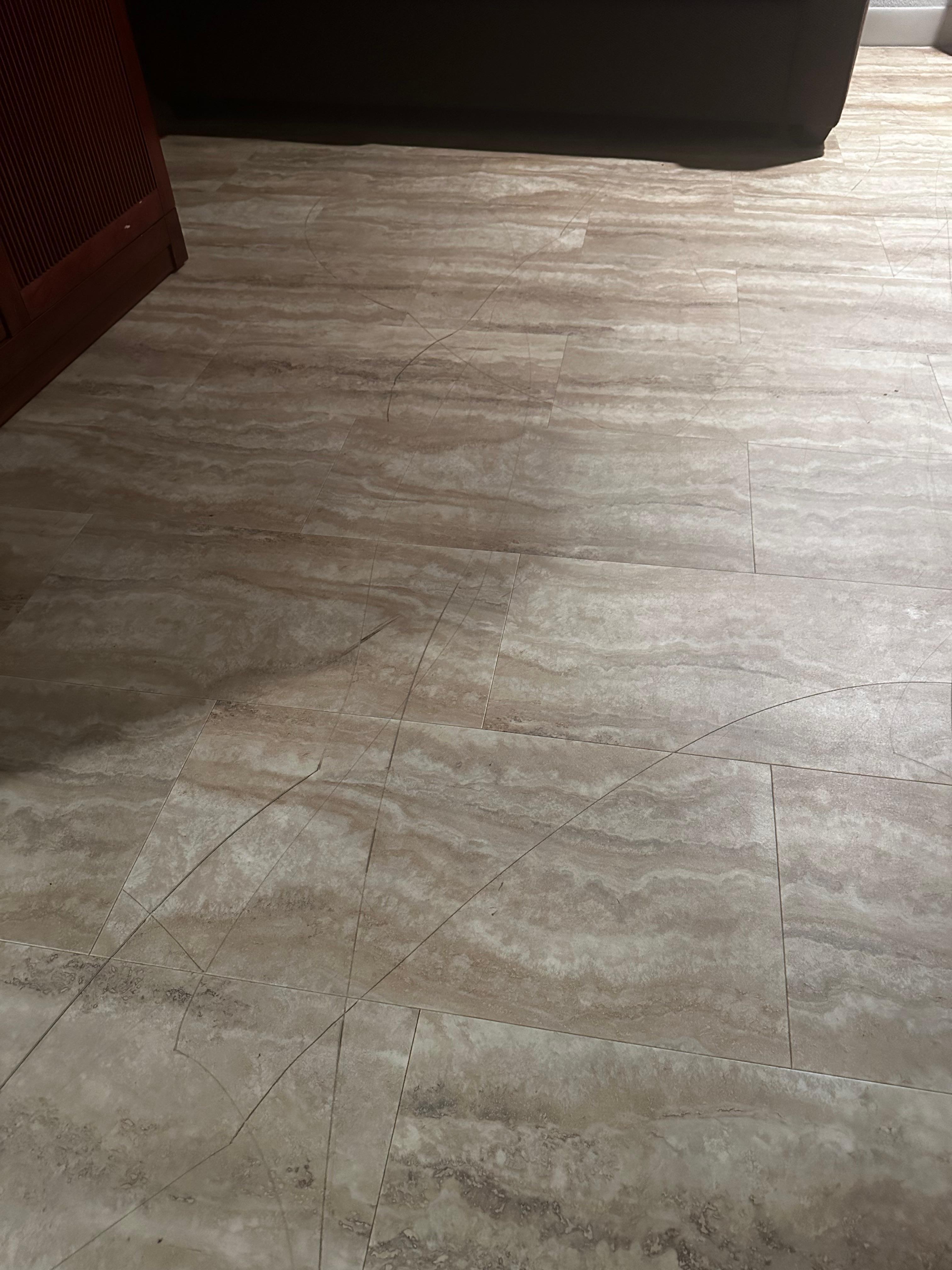 Room #1 floor example.