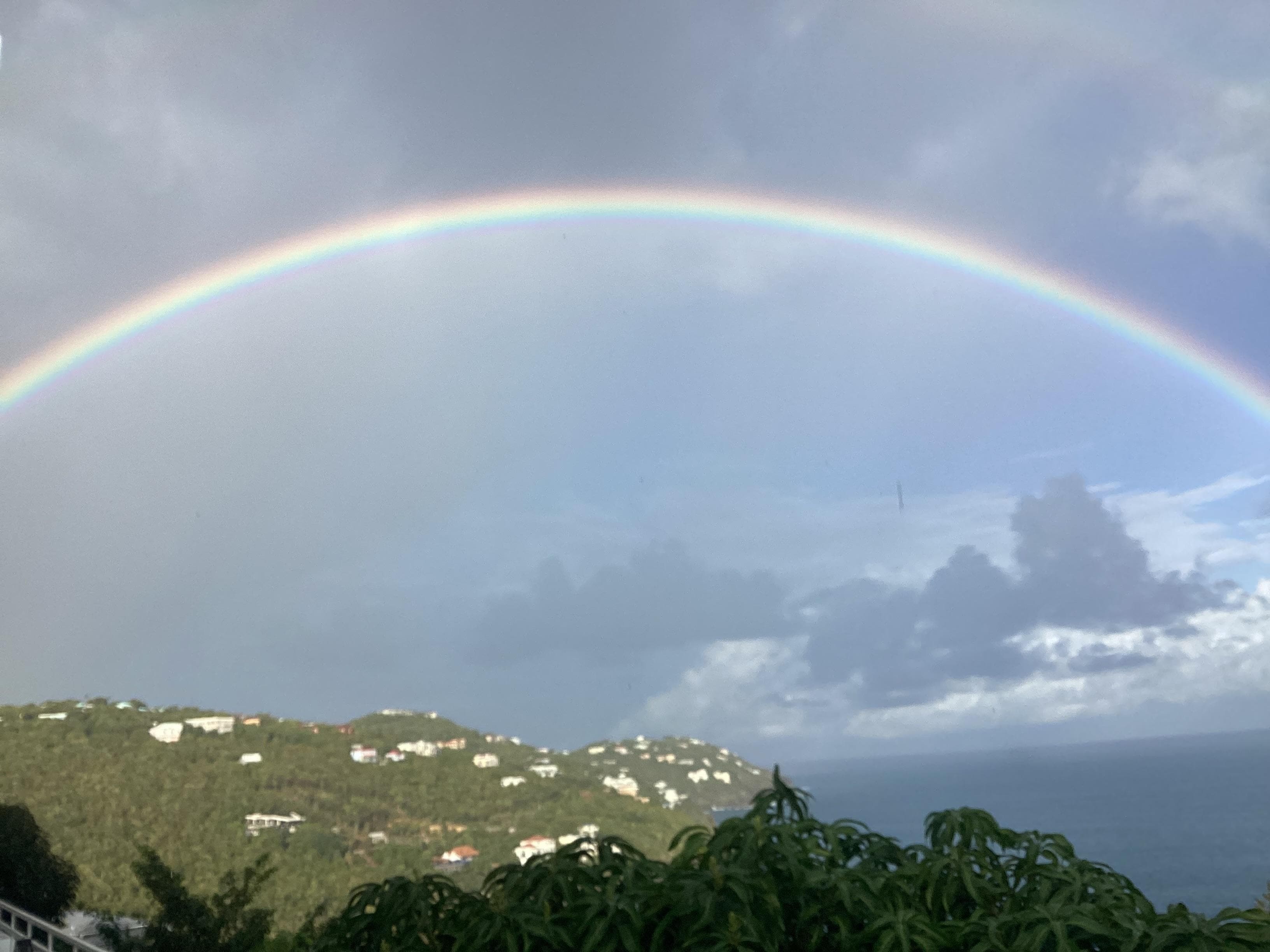 Morning rainbow treat