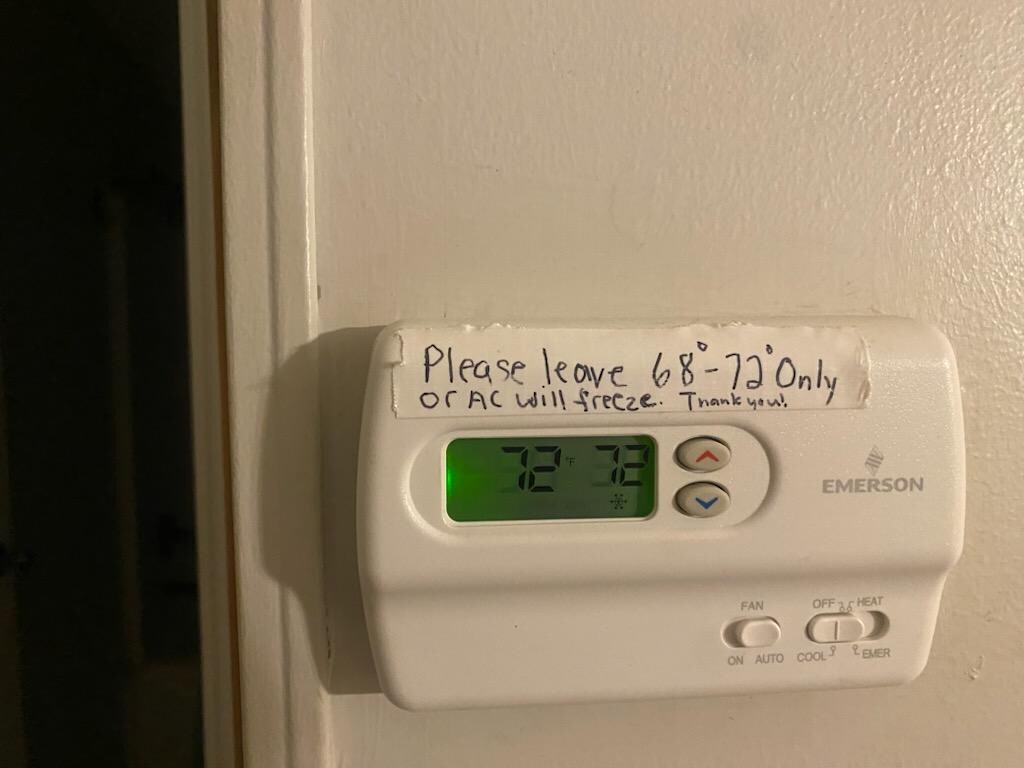 Thermostat Directions