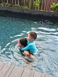 Kids love the pool