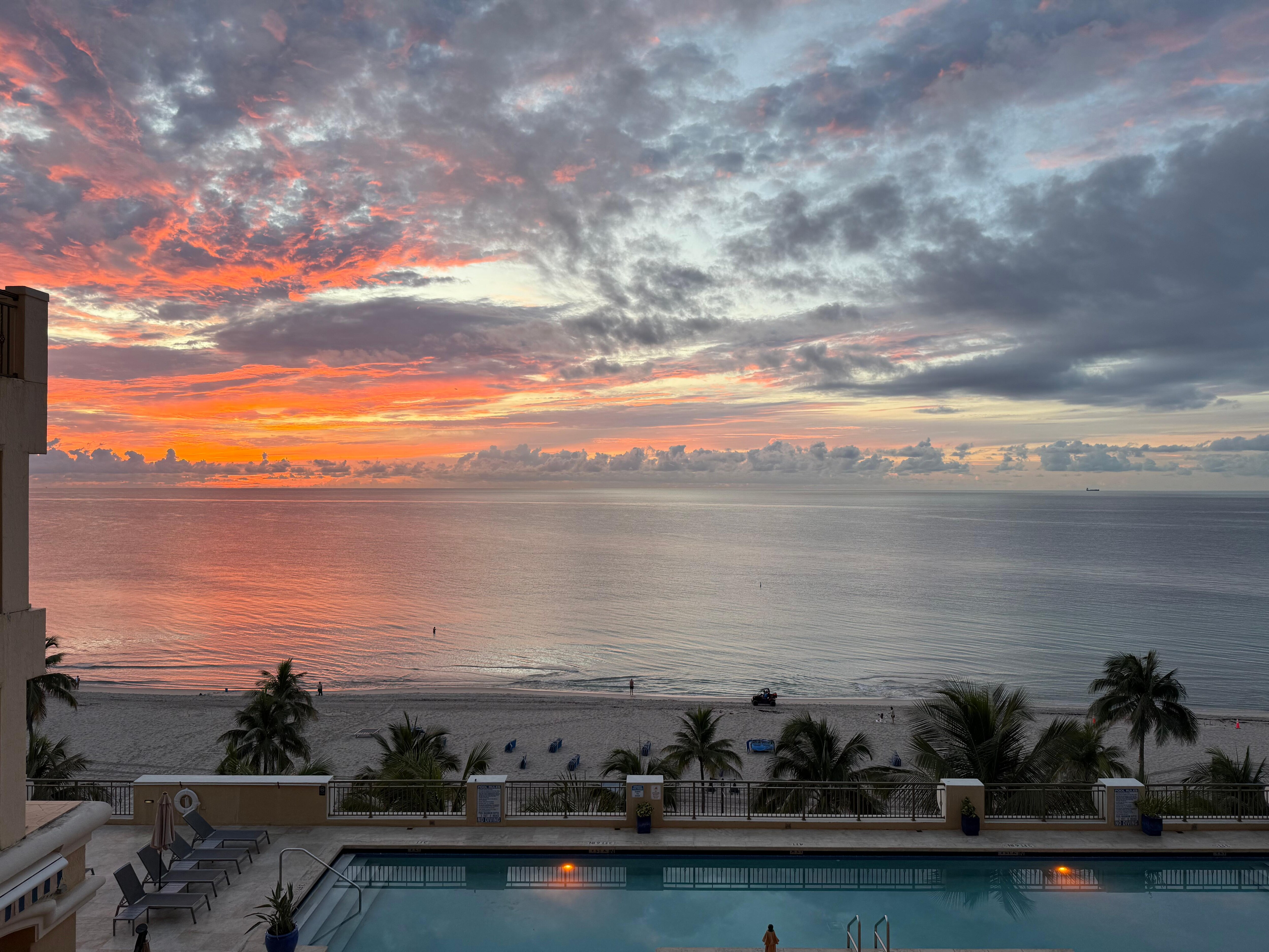 Oceanfront king studio