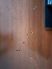 Holes in the dresser