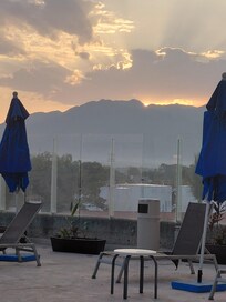 Sunrise from the pool deck