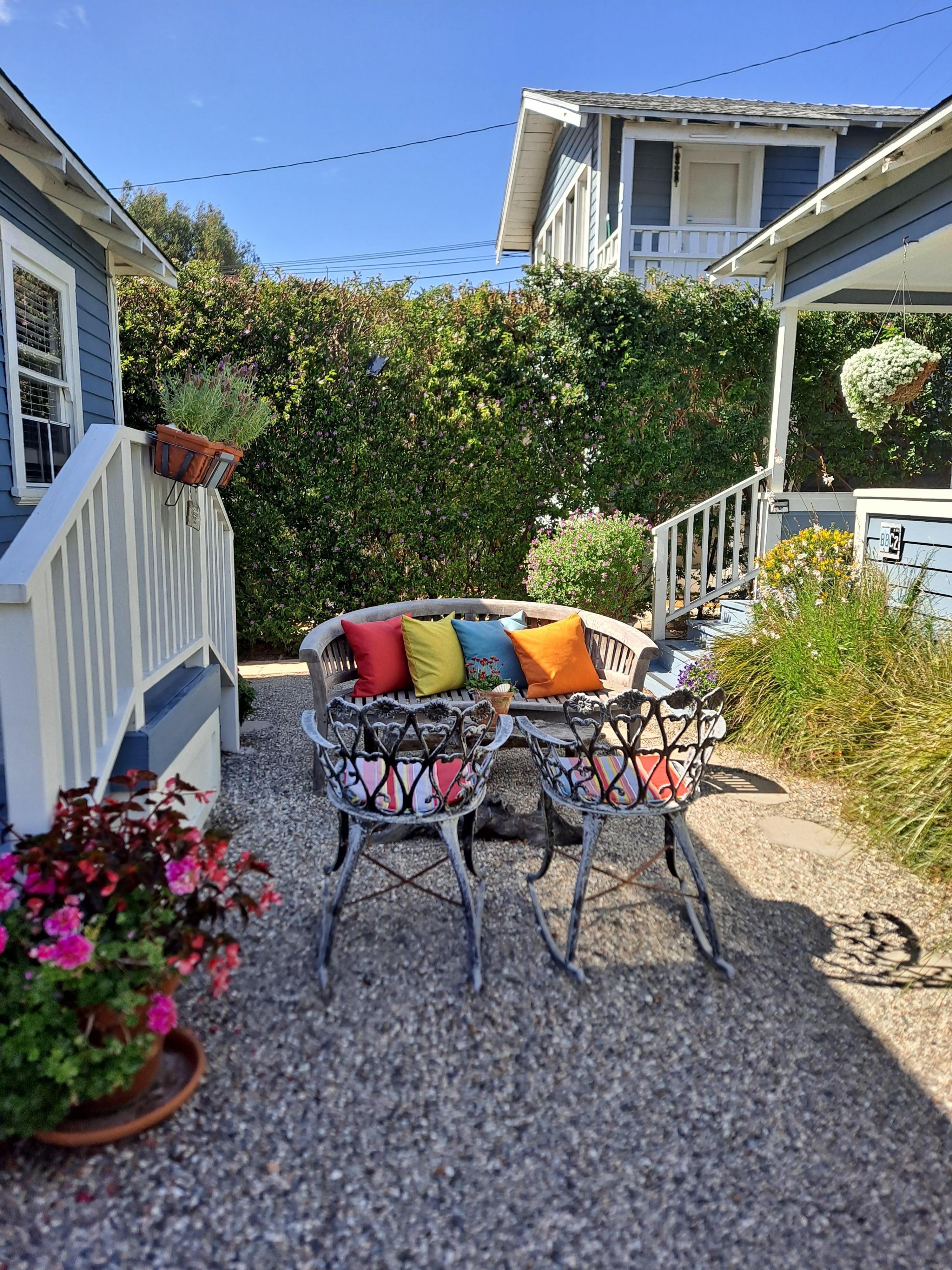 Beautiful patios!