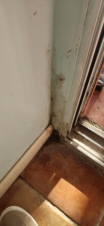 Kitchen door to patio