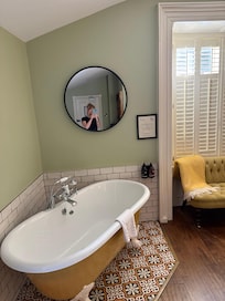 Bath is a nice touch