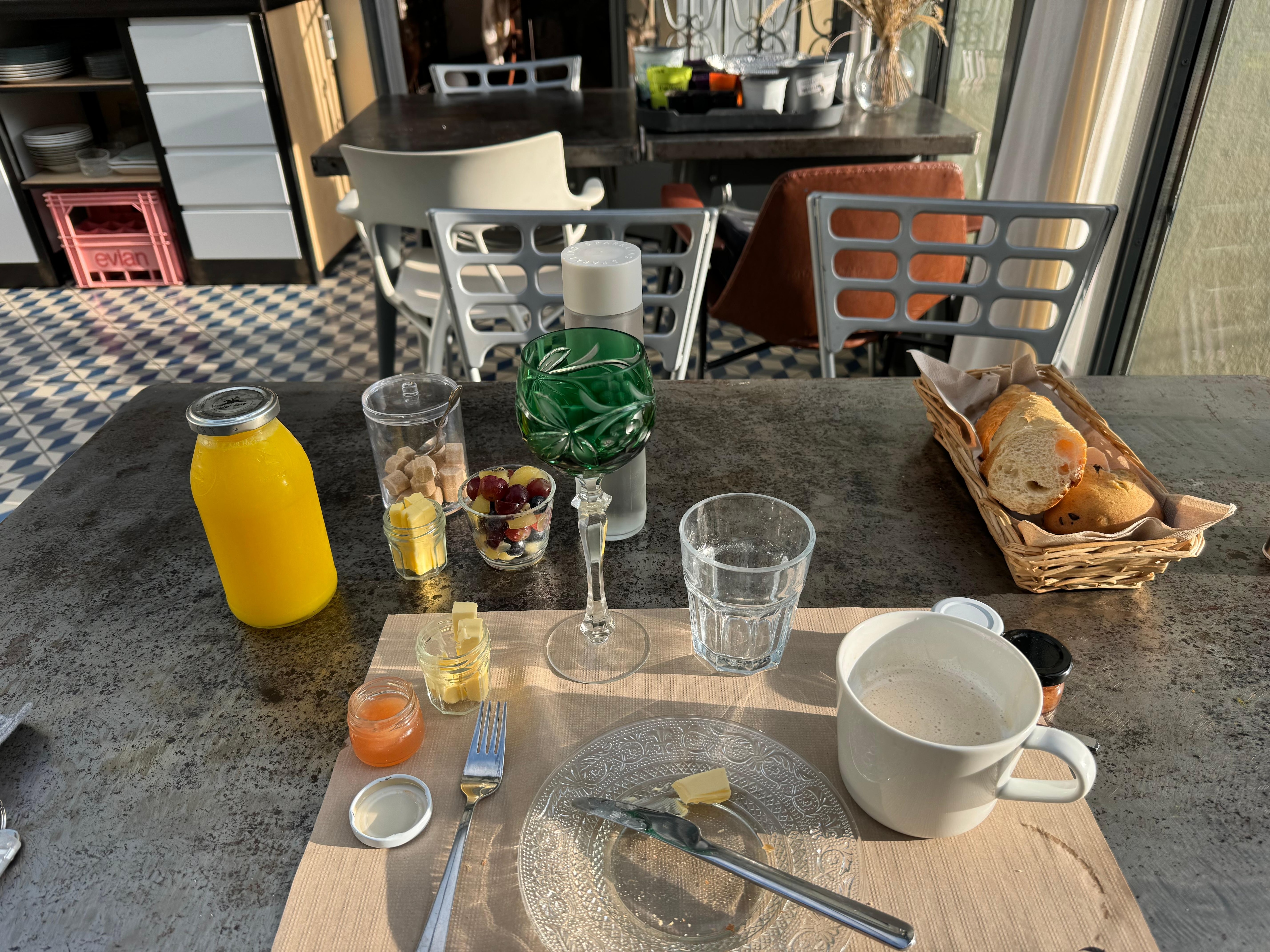 Peaceful and hearty breakfast, homemade!