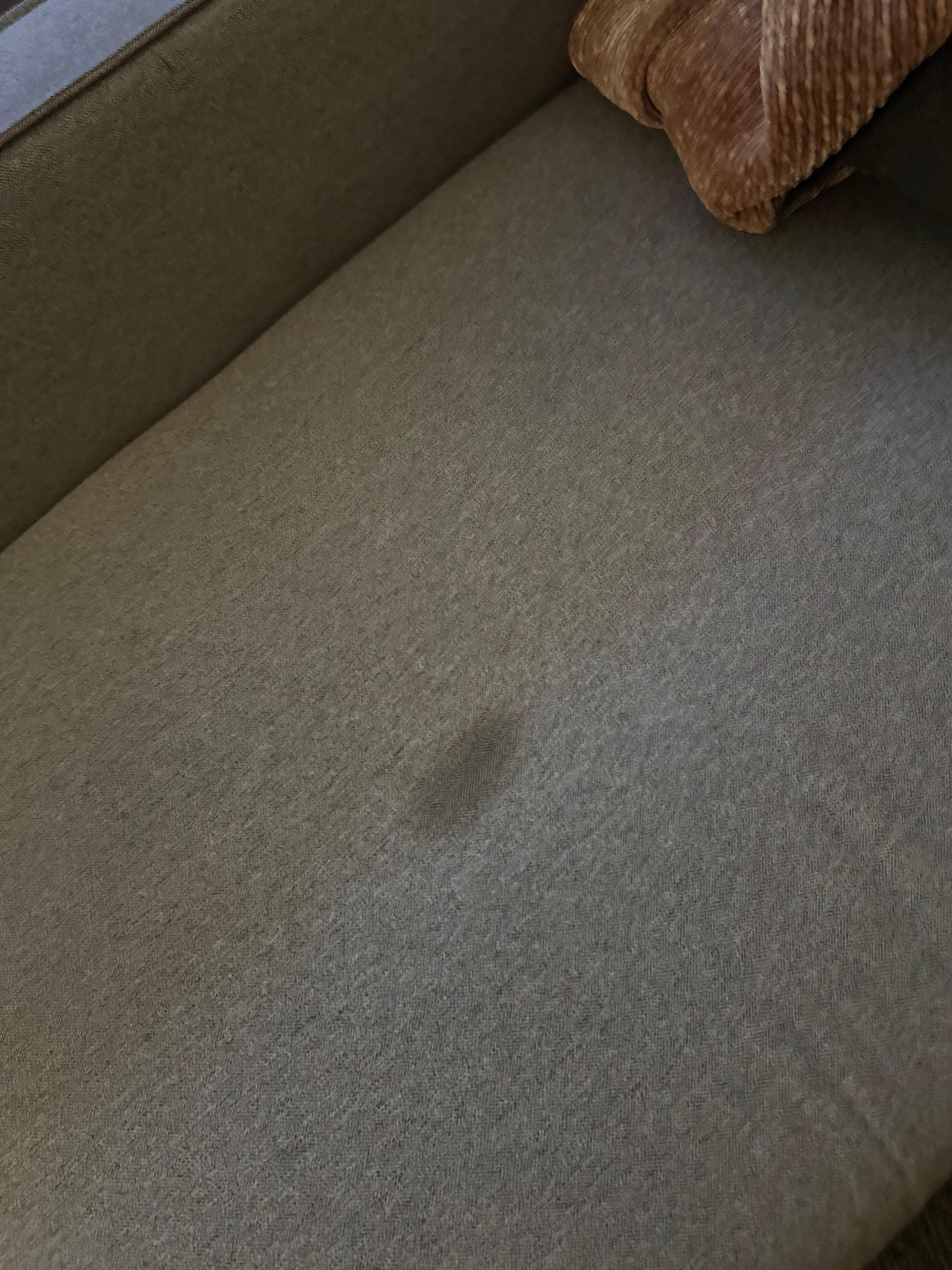 Stains in the couches 
