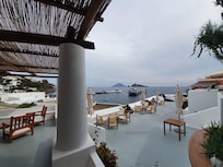 terrazza per la colazione