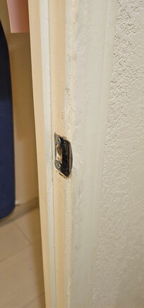 Entry to the bathroom
