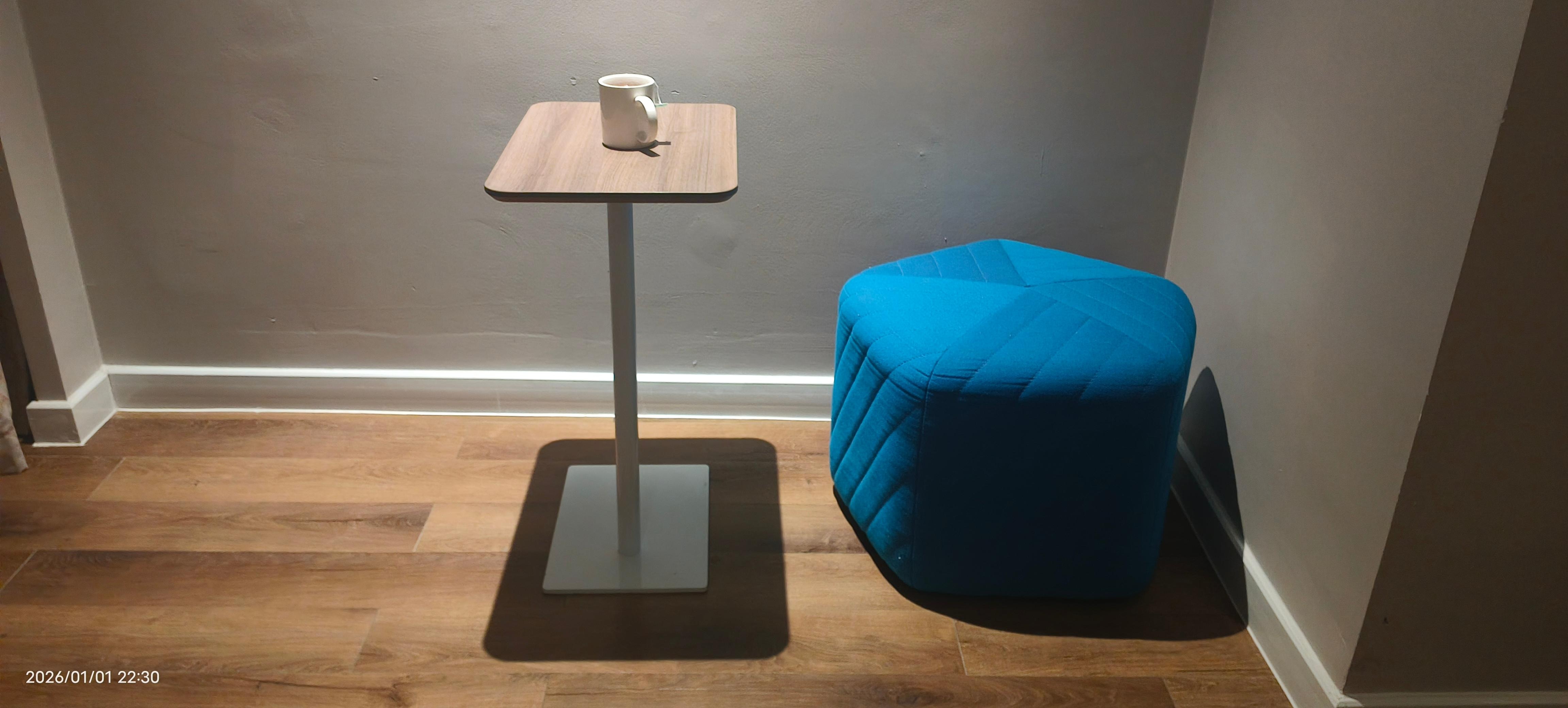 The time-out corner.