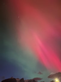 This was taken standing at the front door of the Challet!