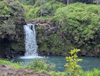Waterfall in road to Hana