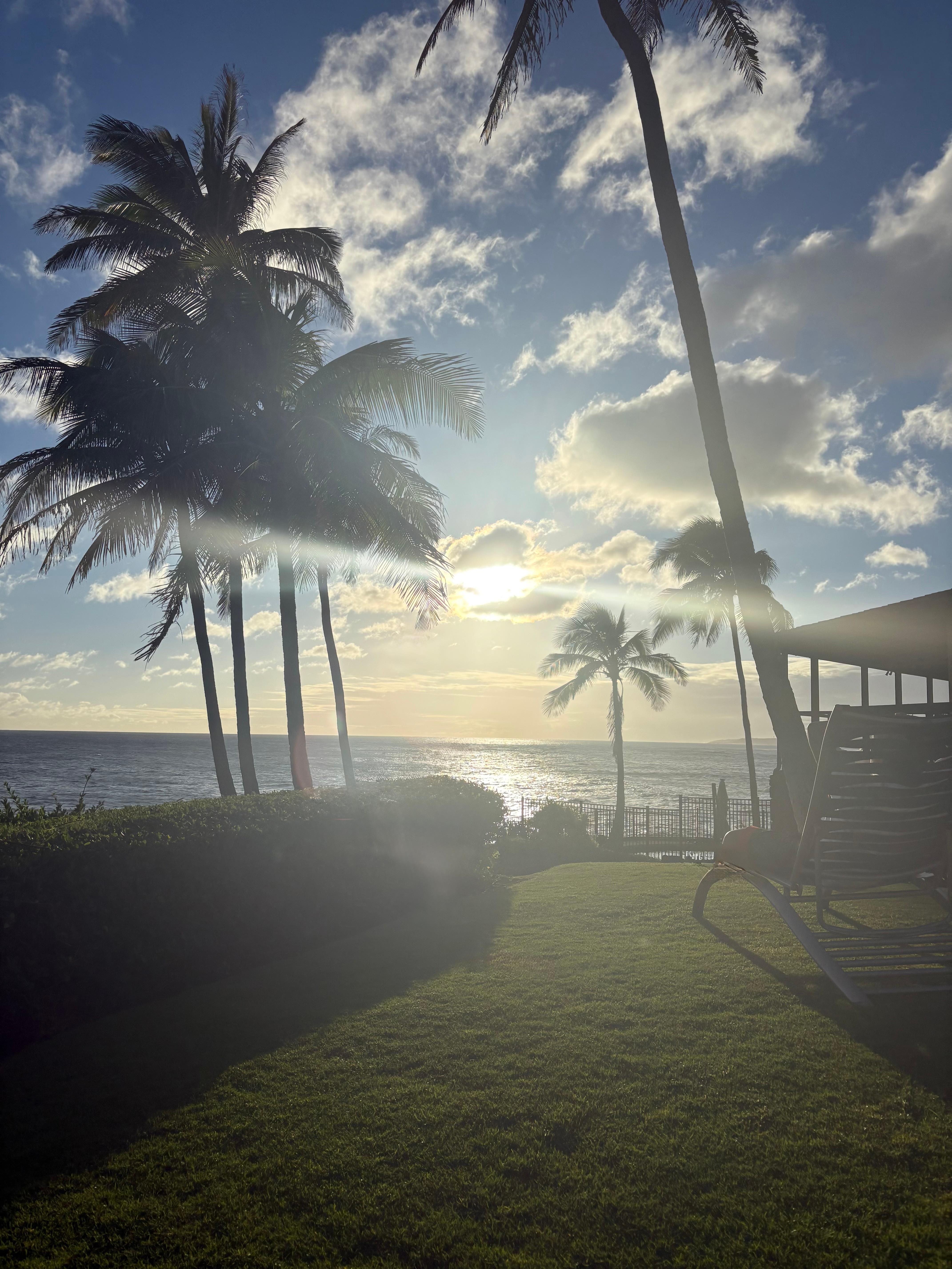 Just one of many beautiful sunsets!