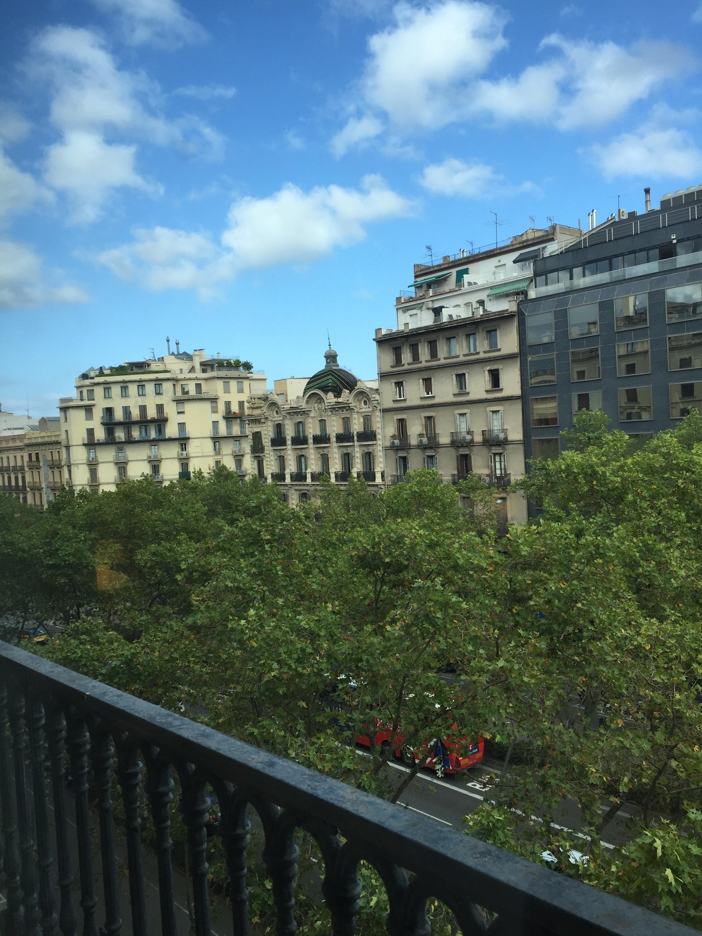 View from room 417