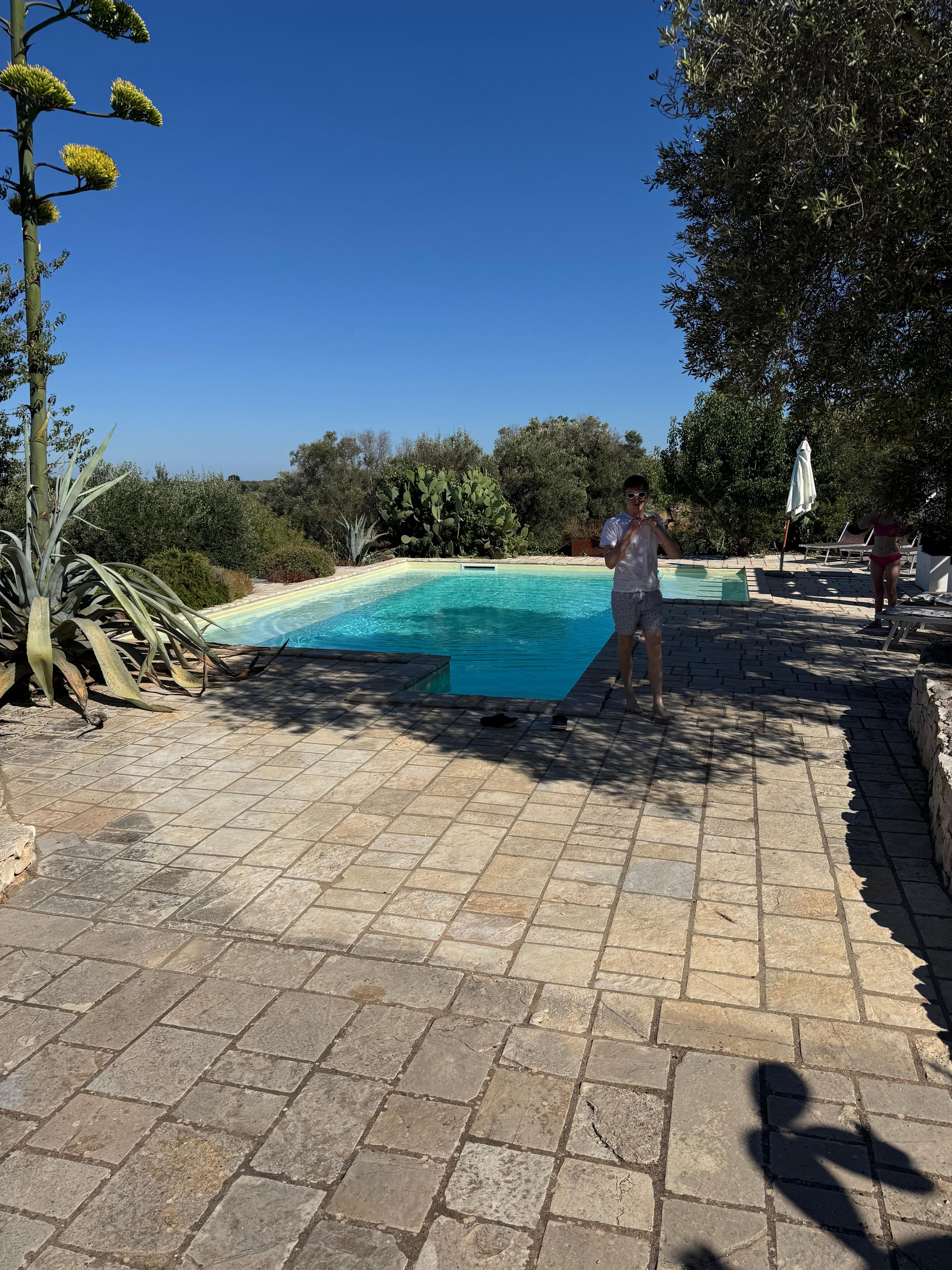 Pool area 