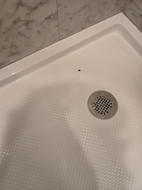 Another roach in the bathroom.