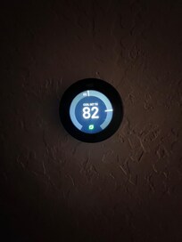 Temperature it starts when you check in and to leave when you check out