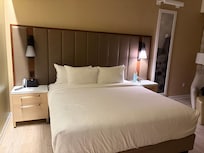 Room was modern and very clean. Comfortable bed.