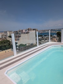 Rooftop pool