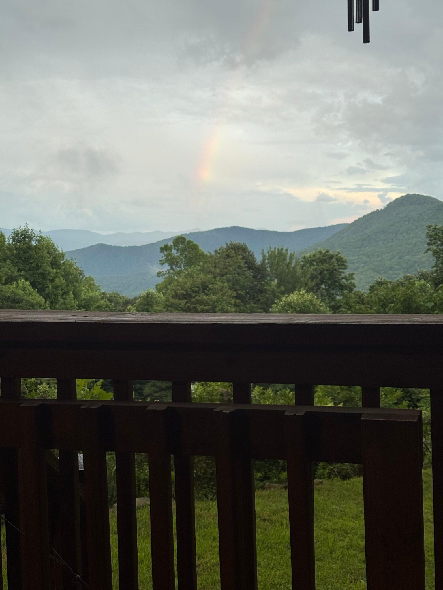 Glorious view.