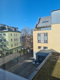 Foto da janela do quarto.