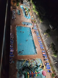 We weren't expecting the fabulous pool area!