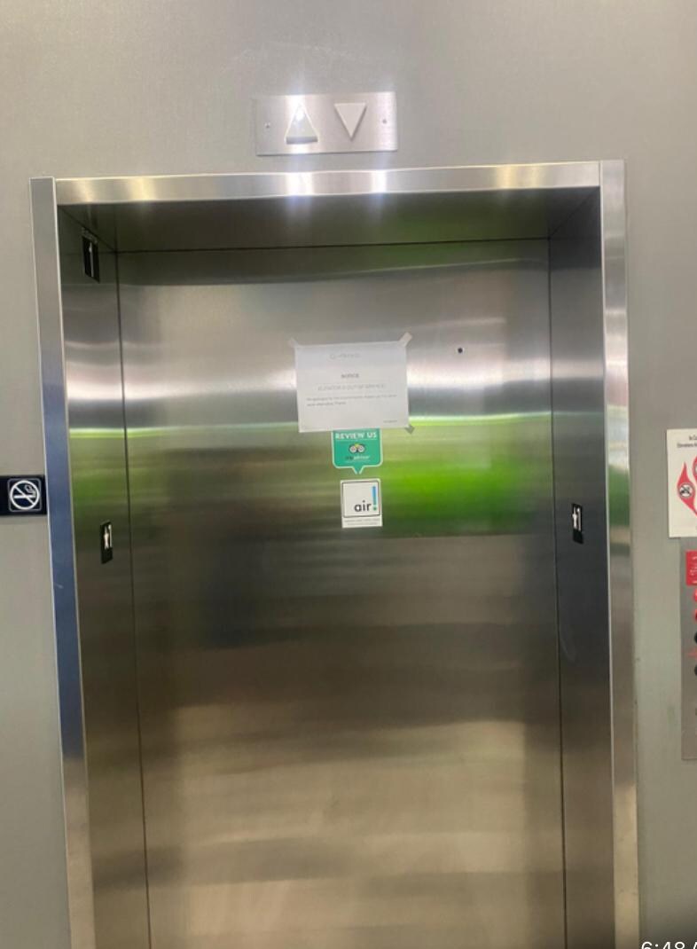Elevator not working 