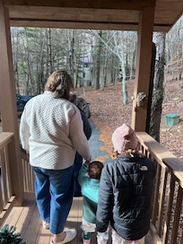 Deer were a fun addition and ability to feed them!