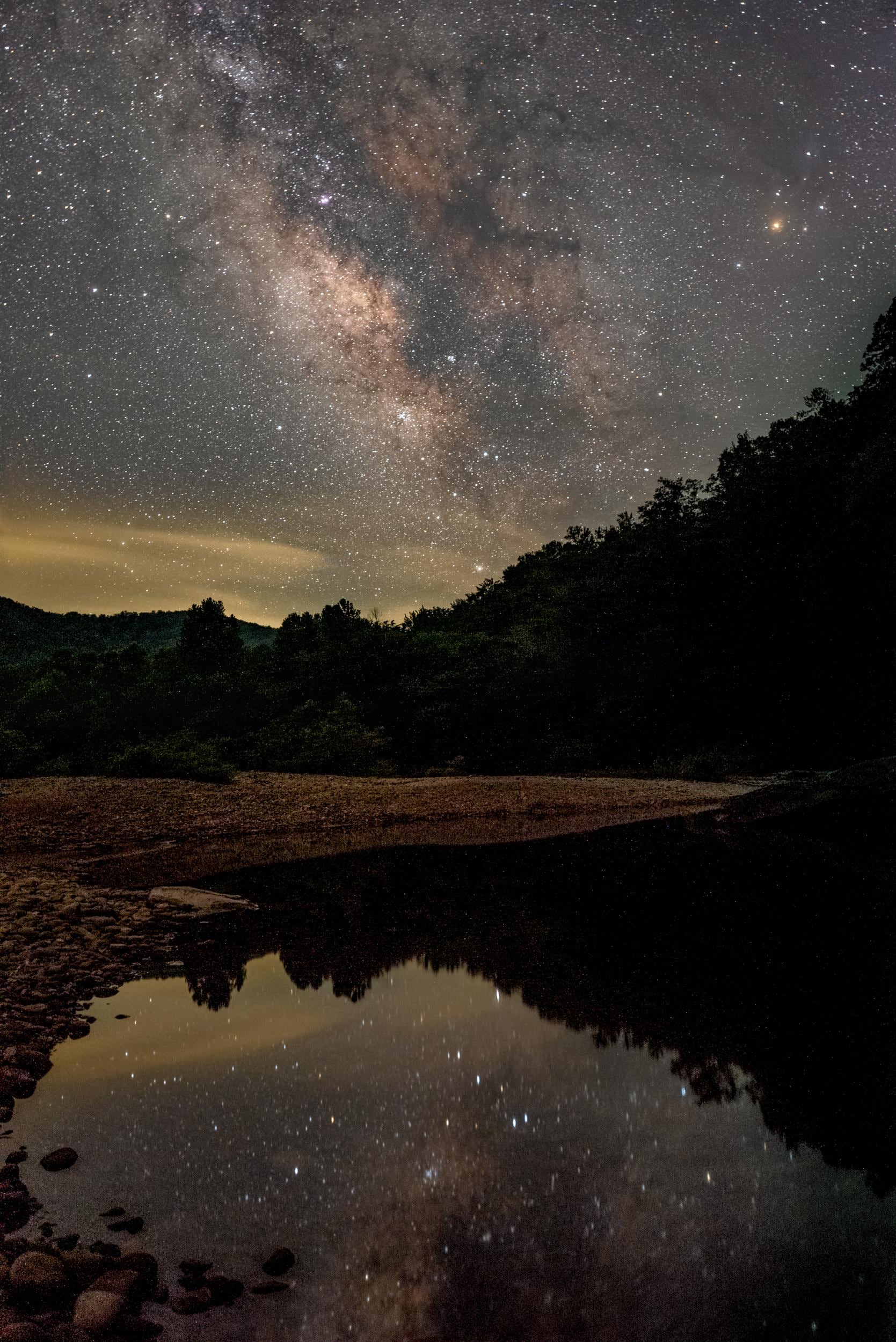 Milky Way at Steel Creek - just 20 minutes away by vehicle.