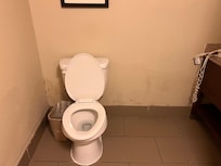 Dirty, water damaged walls