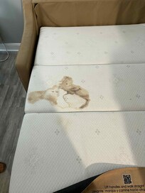 Blood on mattress