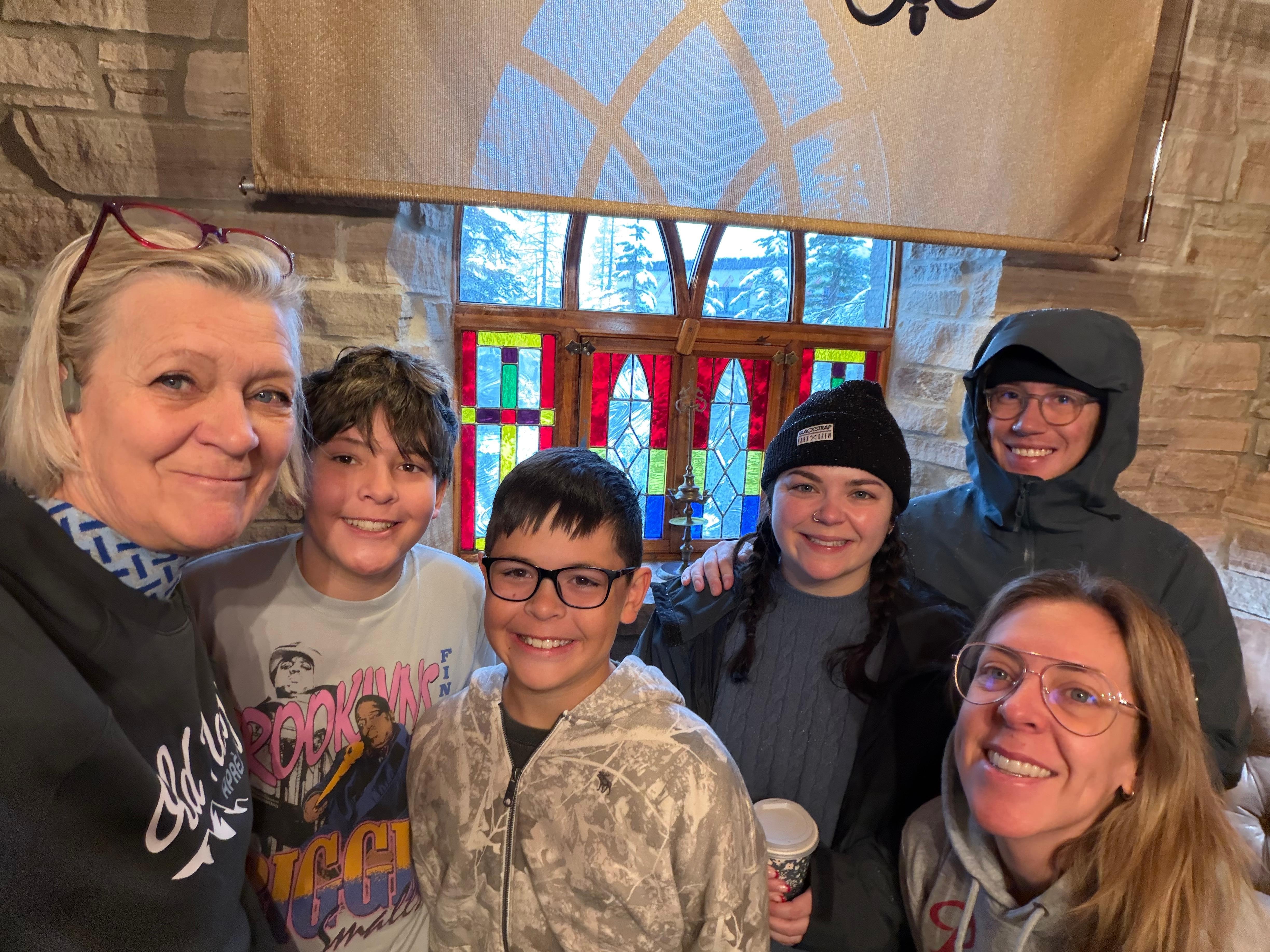 Our goodbye selfie (tradition)